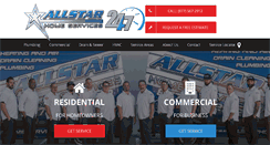 Desktop Screenshot of allstarplumbingandrooter.com